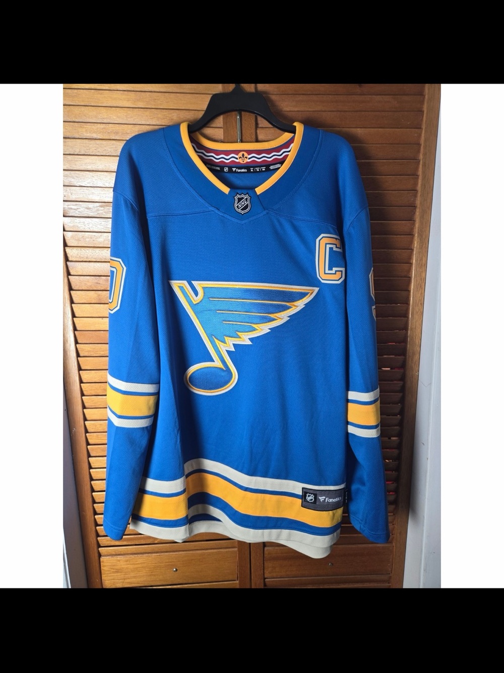 St. Louis Blues Ryan O'Reilly #90 Fanatics NHL Breakaway Jersey Blue Mens XL